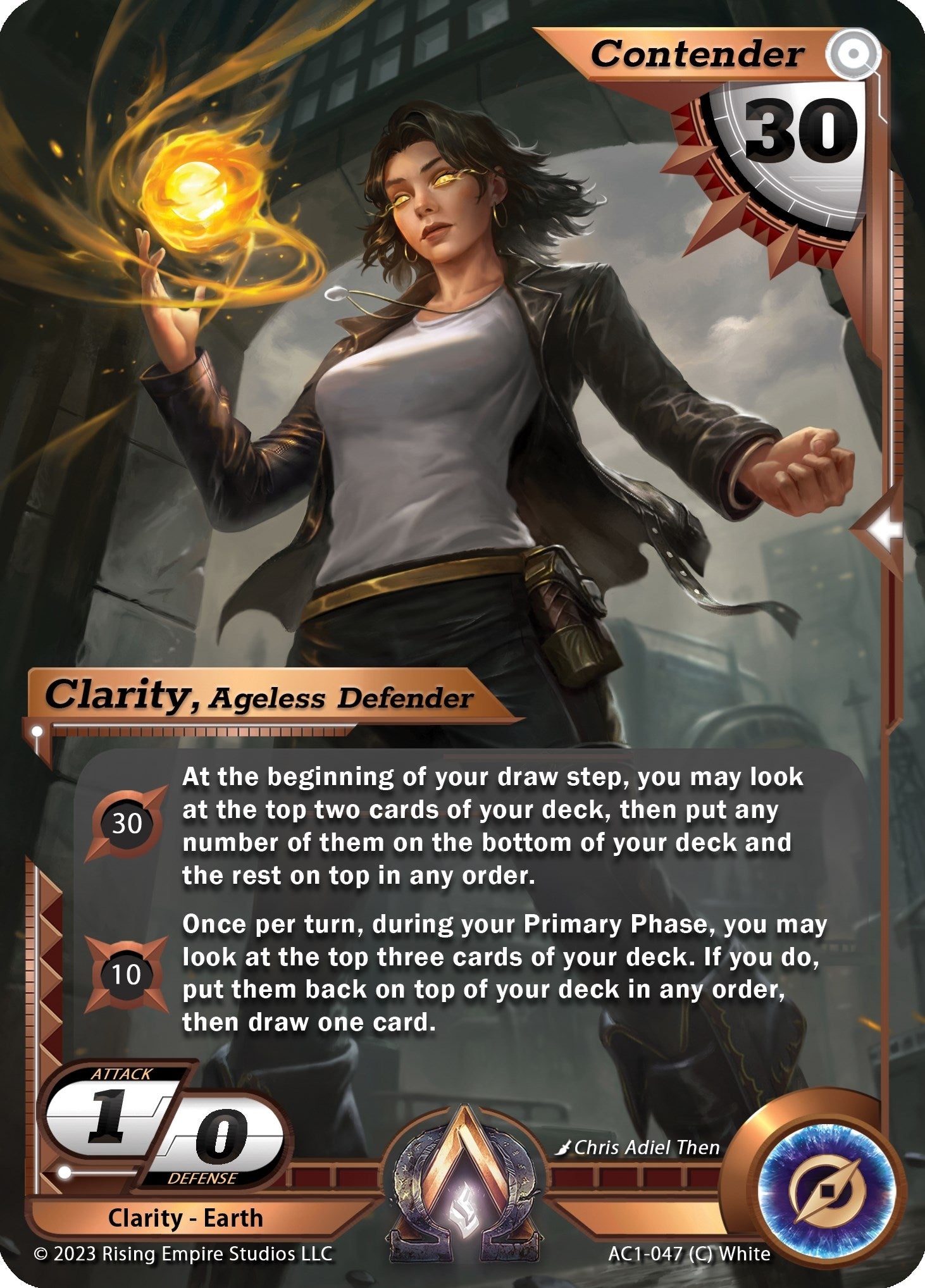 Clarity Ageless Defender (1047) [AC1] - Alpha Clash Single