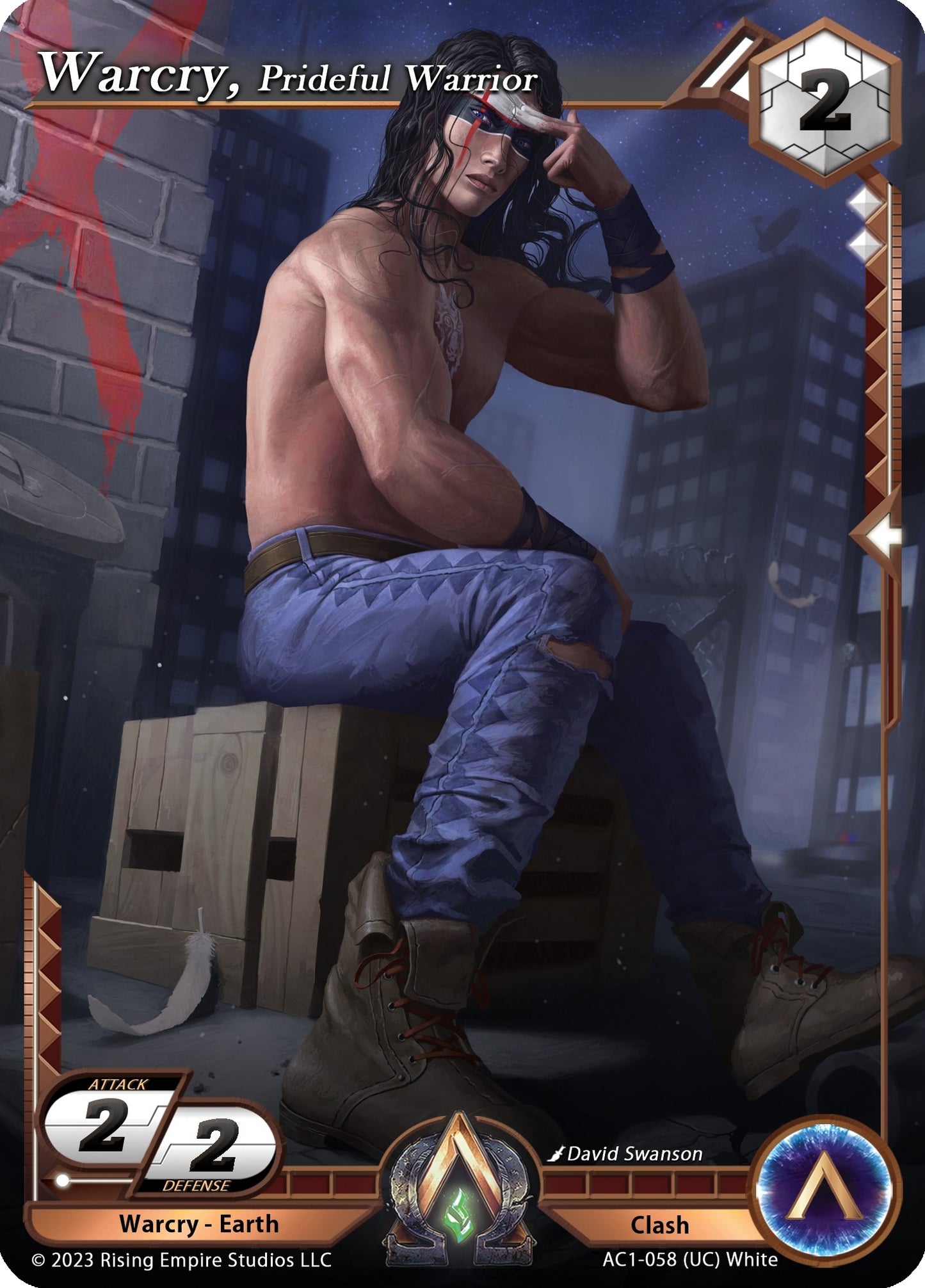 Warcry Prideful Warrior (1058) [AC1] - Alpha Clash Single