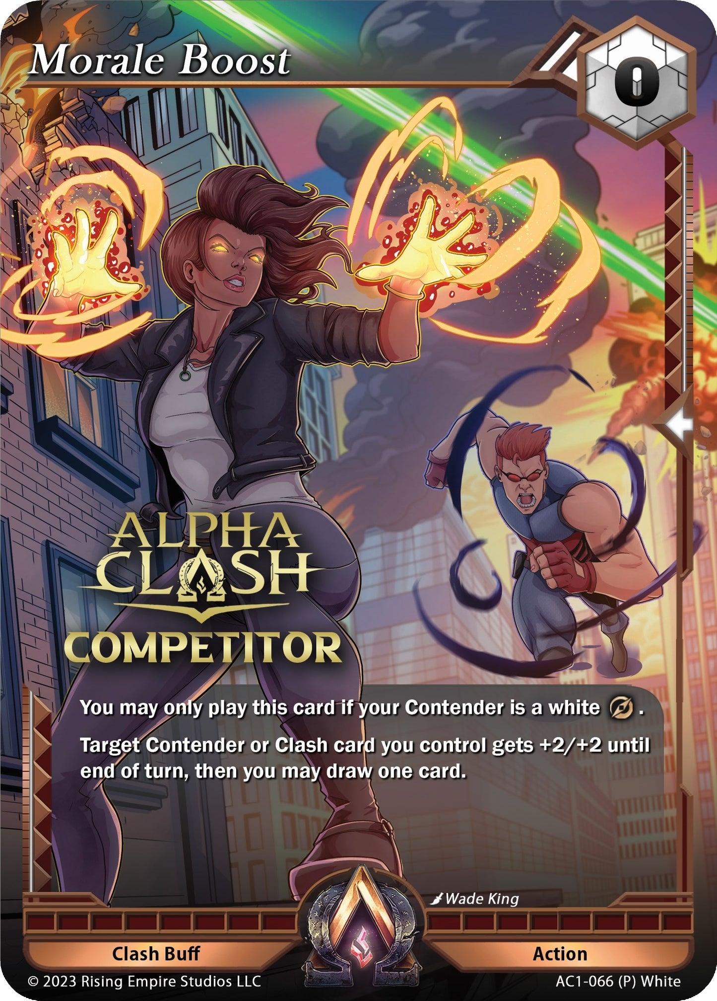 Morale Boost (Competitor) (1066) [AC1] - Alpha Clash Single