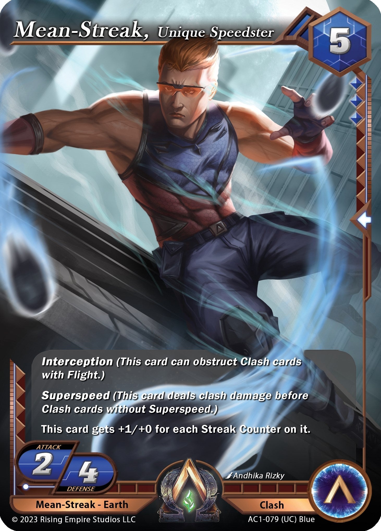 Mean-Streak Unique Speedster (1079) [AC1] - Alpha Clash Single