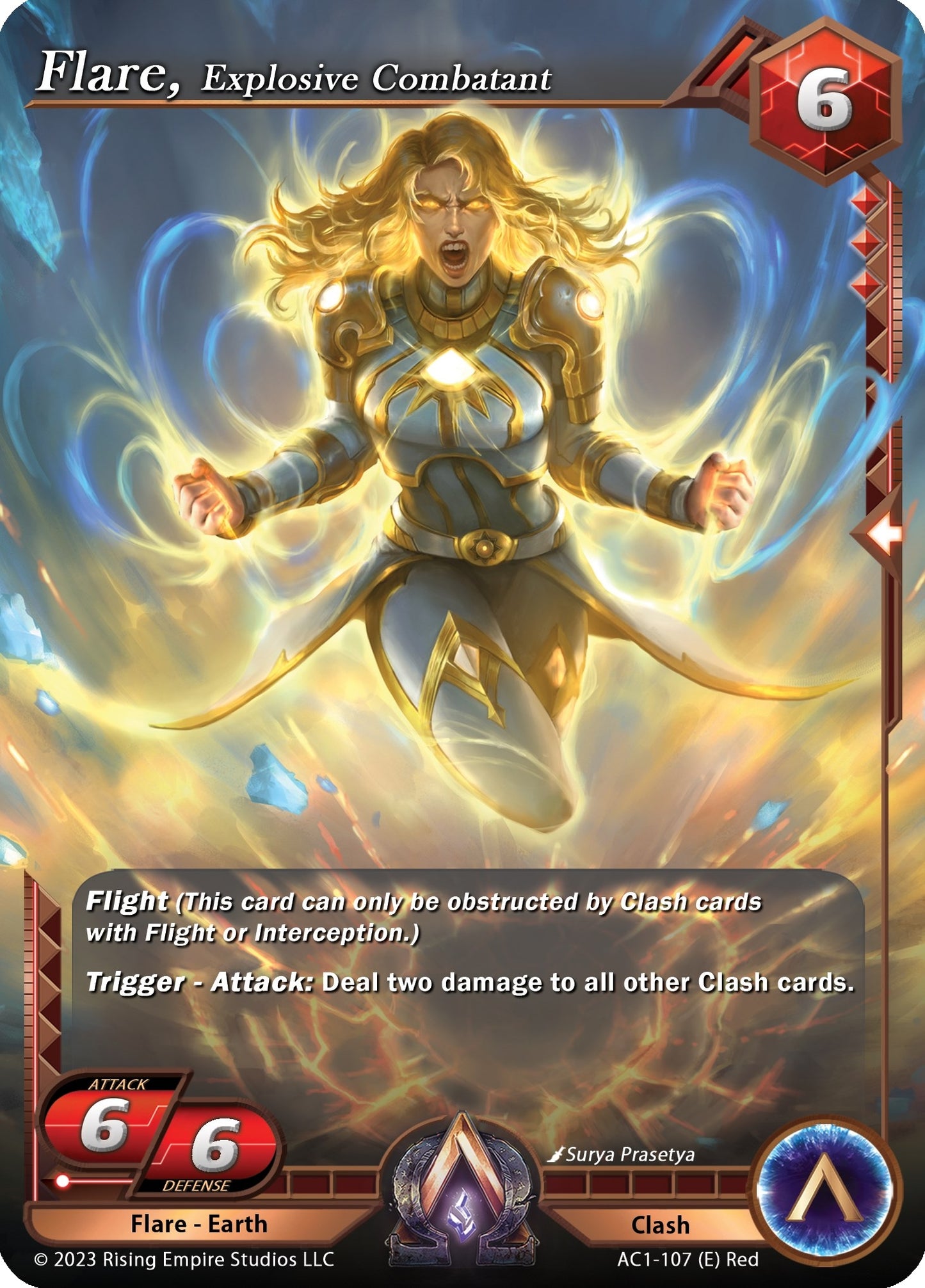 Flare Explosive Combatant (1107) [AC1] - Alpha Clash Single