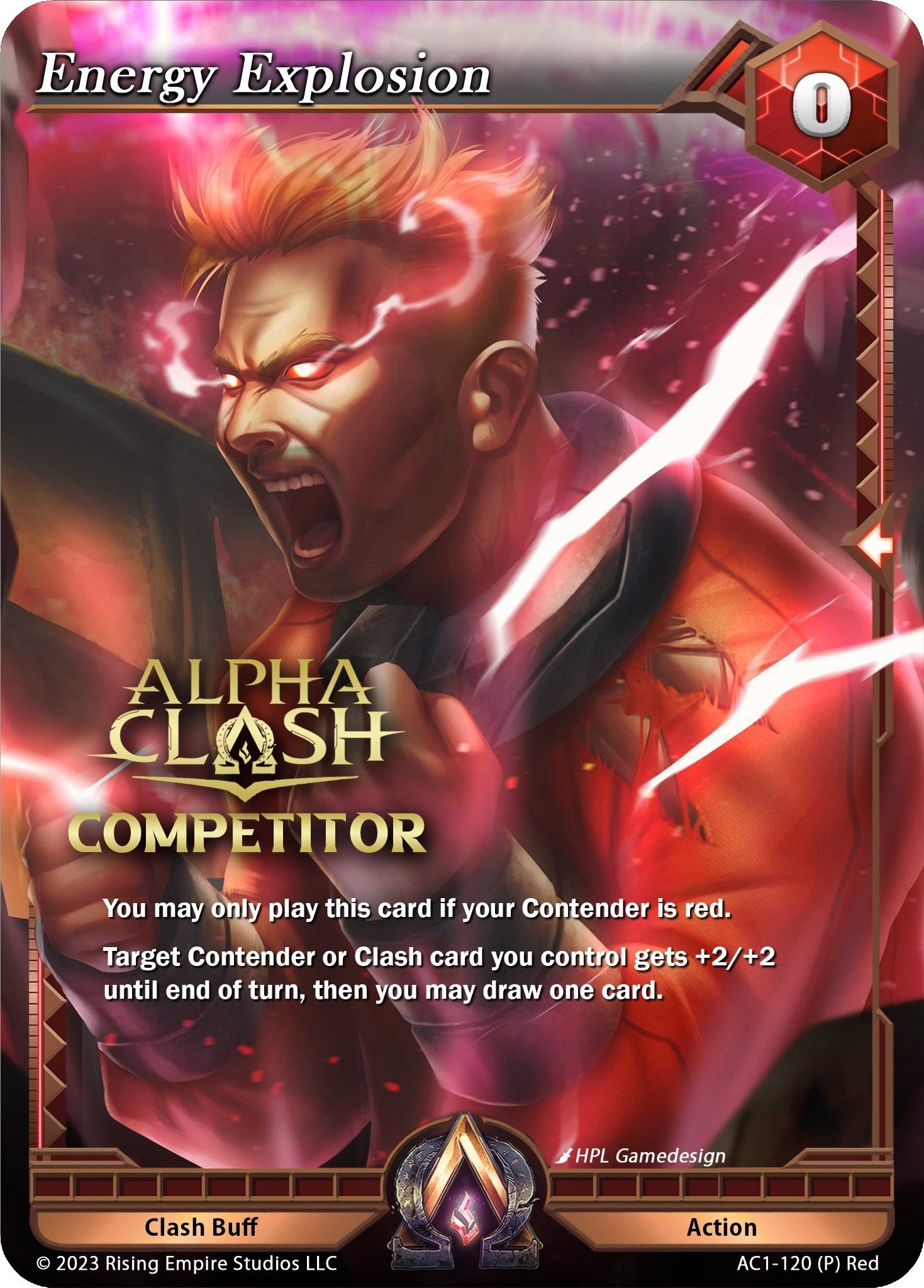 Energy Explosion (Competitor) (1120) [AC1] - Alpha Clash Single