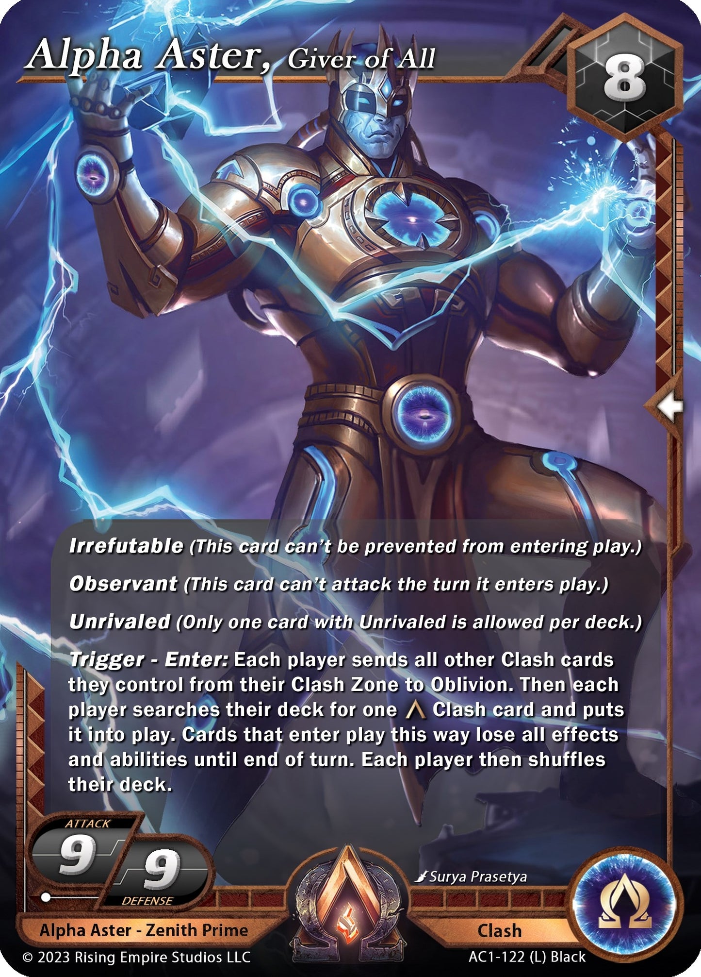 Alpha Aster Giver of All (1122) [AC1] - Alpha Clash Single