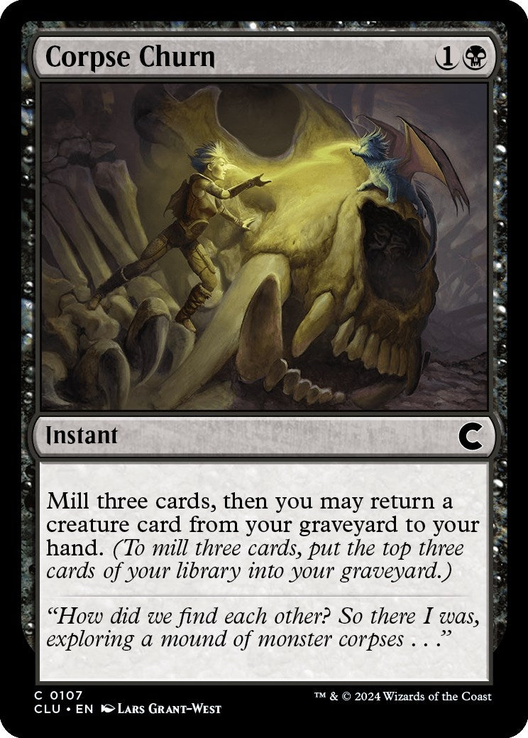 Corpse Churn (107) [CLU] - MTG Single