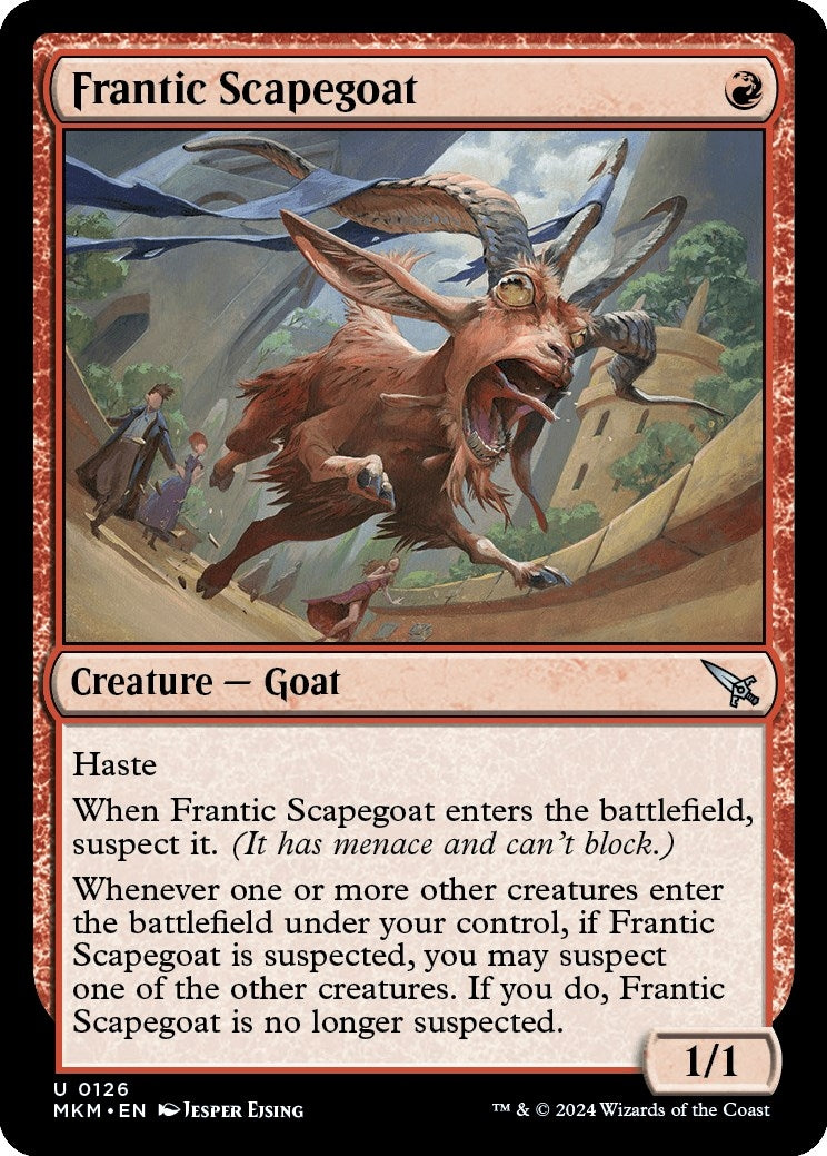 Frantic Scapegoat (126) [MKM] - MTG Single