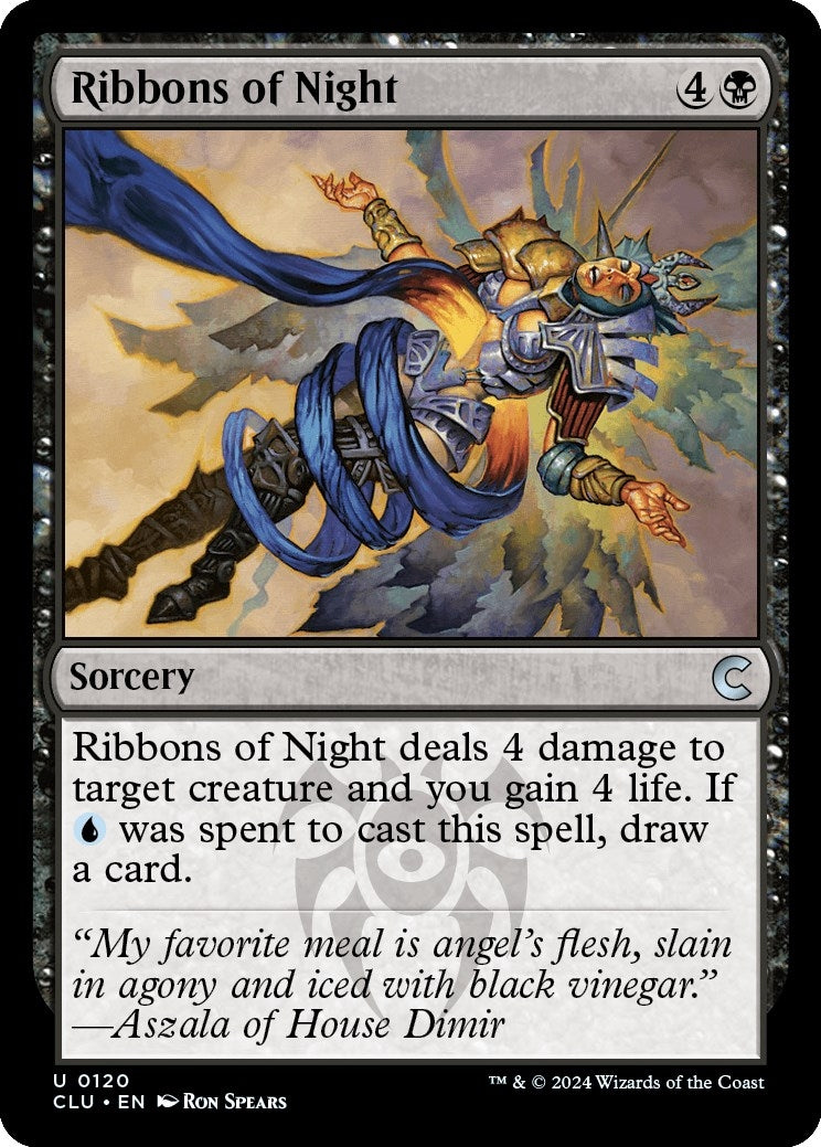 Ribbons of Night (120) [CLU] - MTG Single