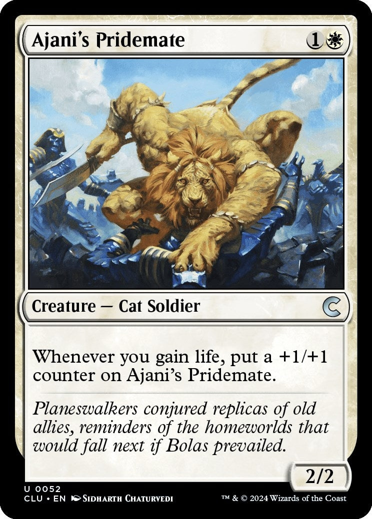 Ajani’s Pridemate (52) [CLU] - MTG Single