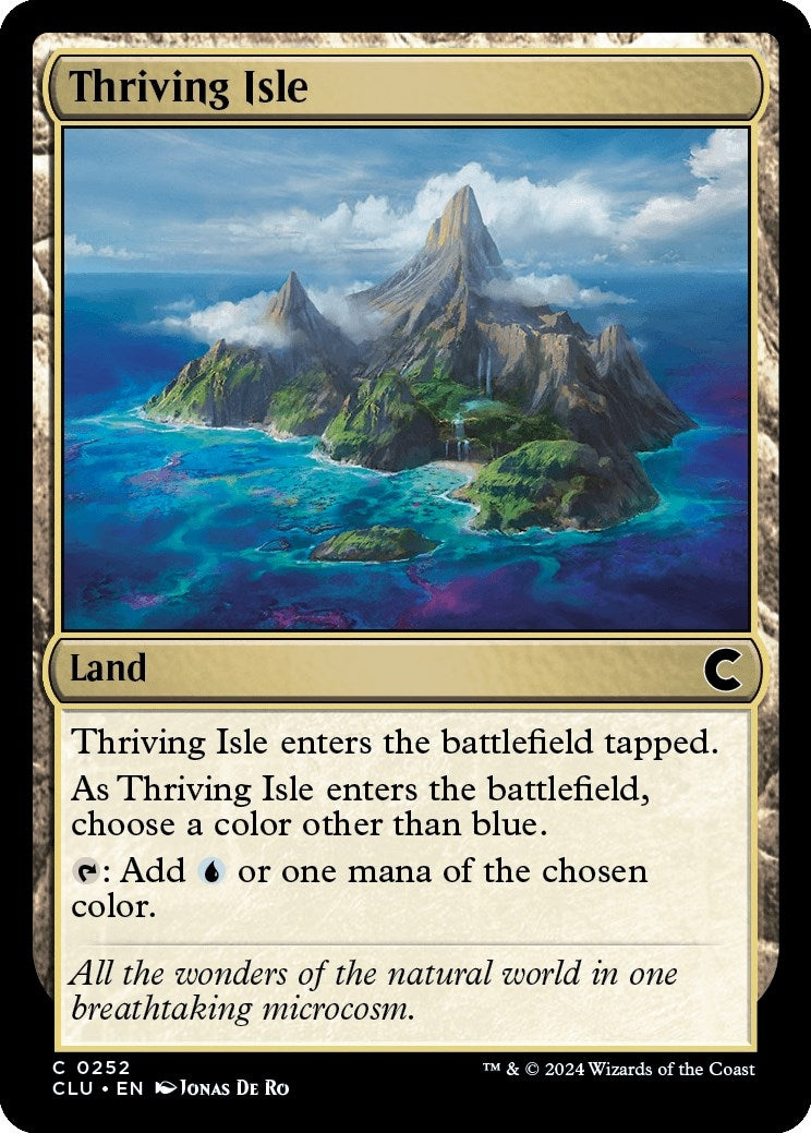 Thriving Isle (252) [CLU] - MTG Single