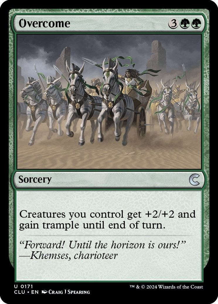 Overcome (171) [CLU] - MTG Single