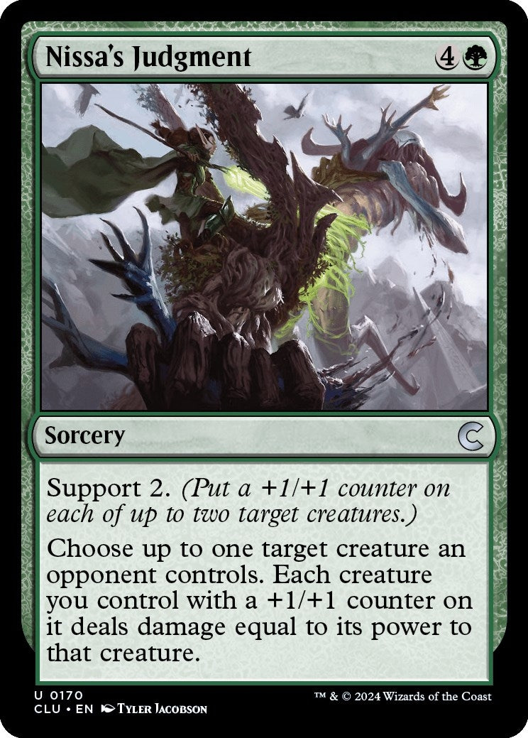 Nissa’s Judgment (170) [CLU] - MTG Single