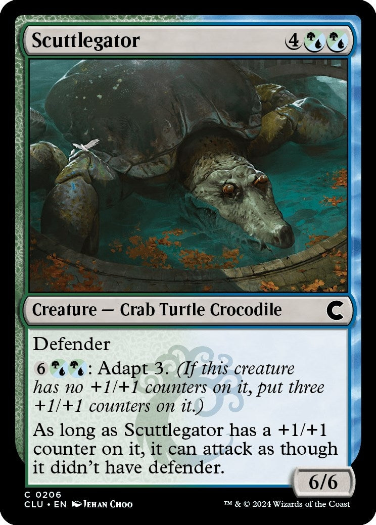 Scuttlegator (206) [CLU] - MTG Single