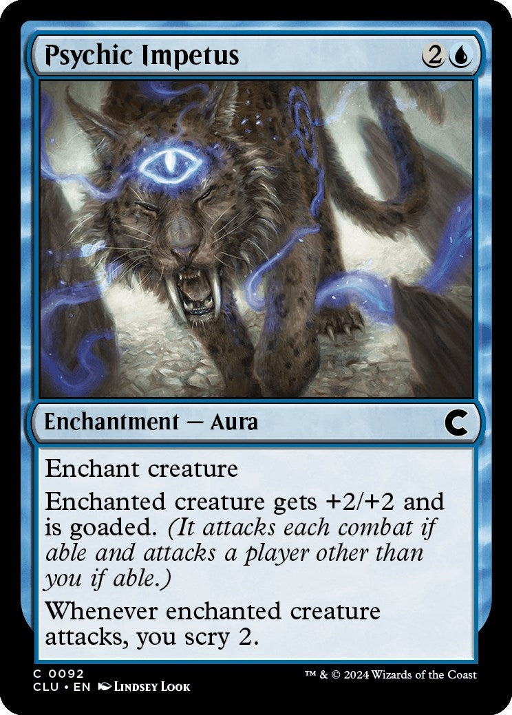 Psychic Impetus (92) [CLU] - MTG Single