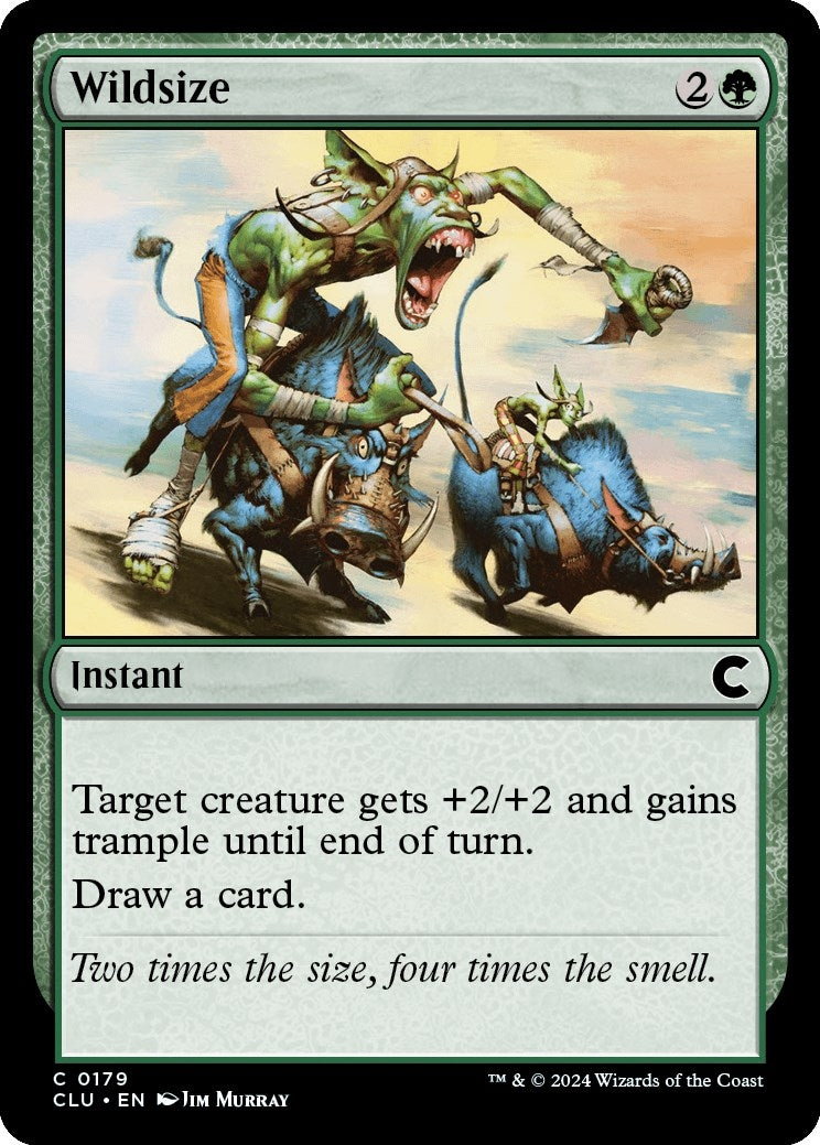 Wildsize (179) [CLU] - MTG Single