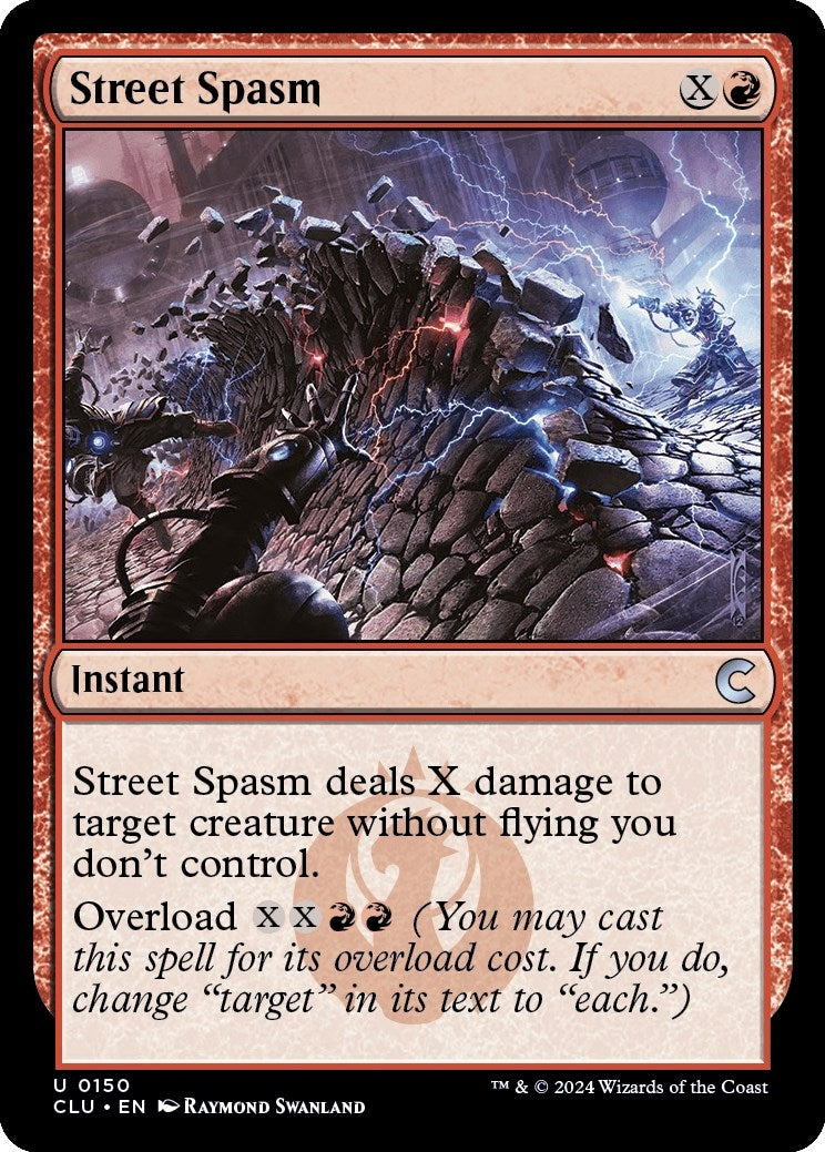 Street Spasm (150) [CLU] - MTG Single
