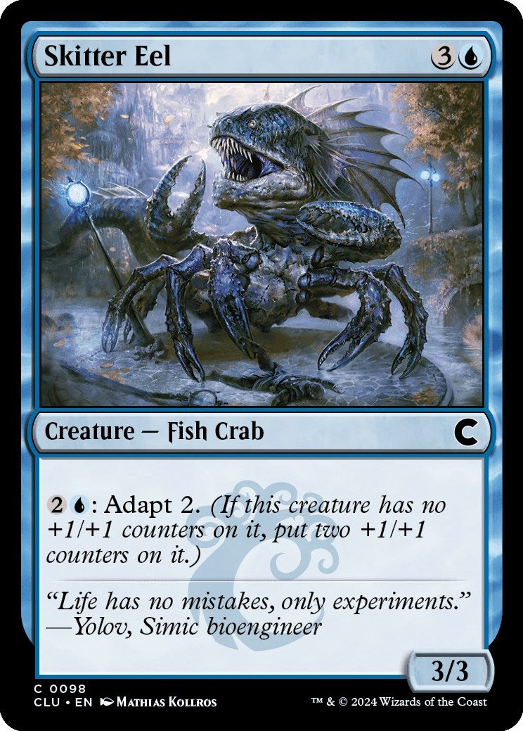 Skitter Eel (98) [CLU] - MTG Single