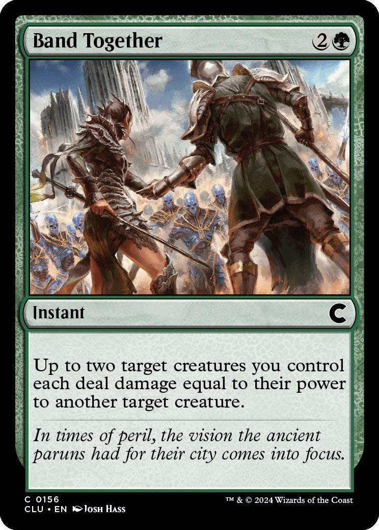 Image for Band Together (156) (Ravnica: Clue Edition) - Magic: The Gathering