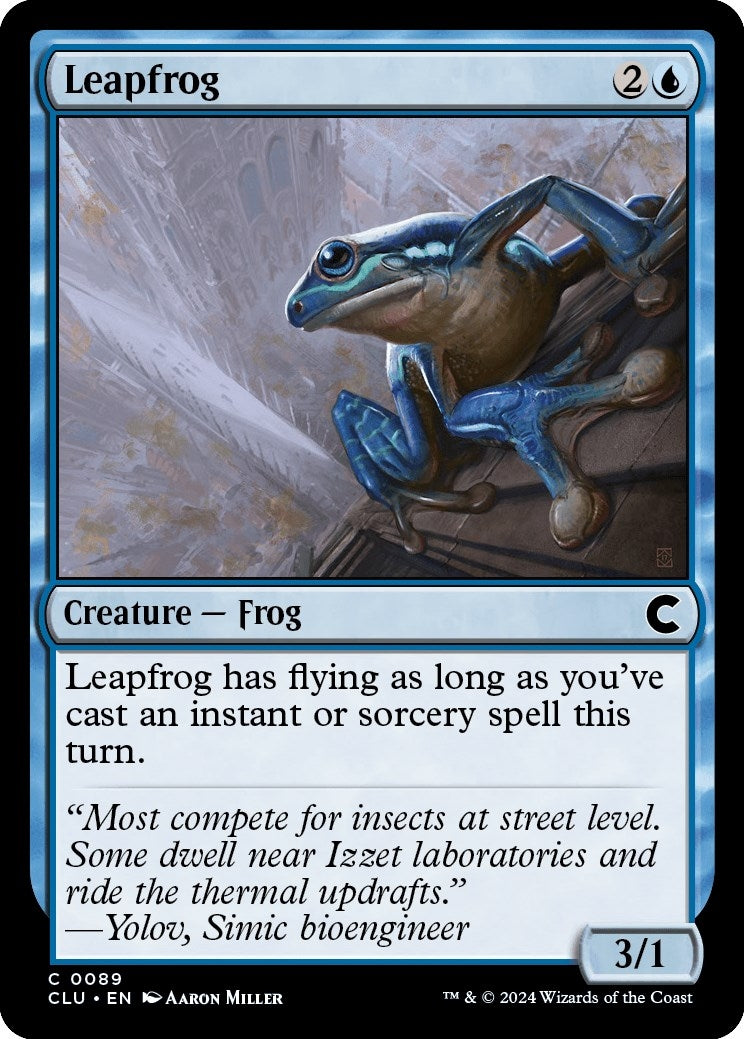 Leapfrog (89) [CLU] - MTG Single