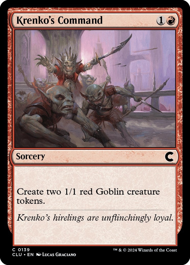 Krenko’s Command (139) [CLU] - MTG Single