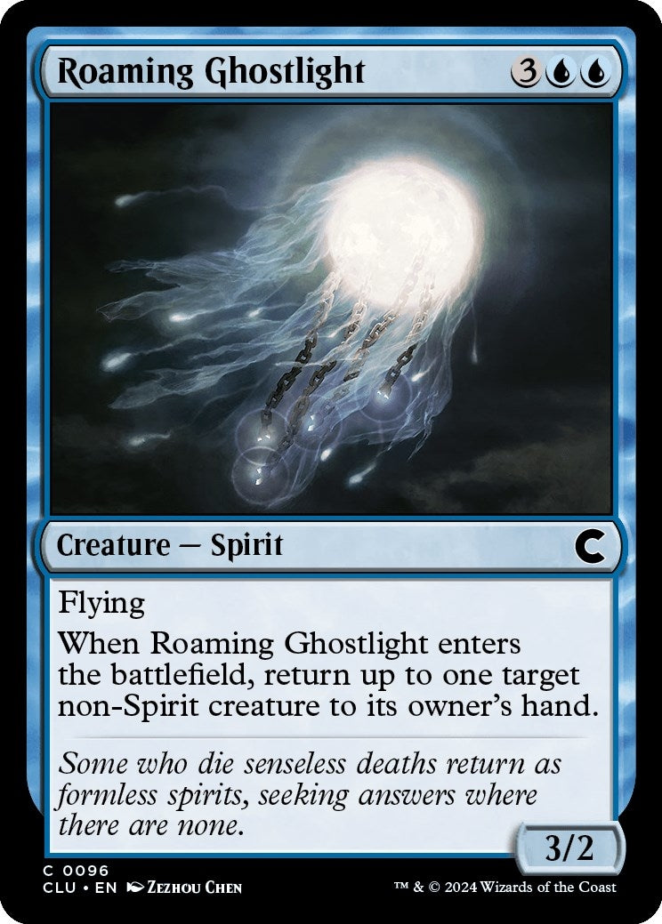 Roaming Ghostlight (96) [CLU] - MTG Single