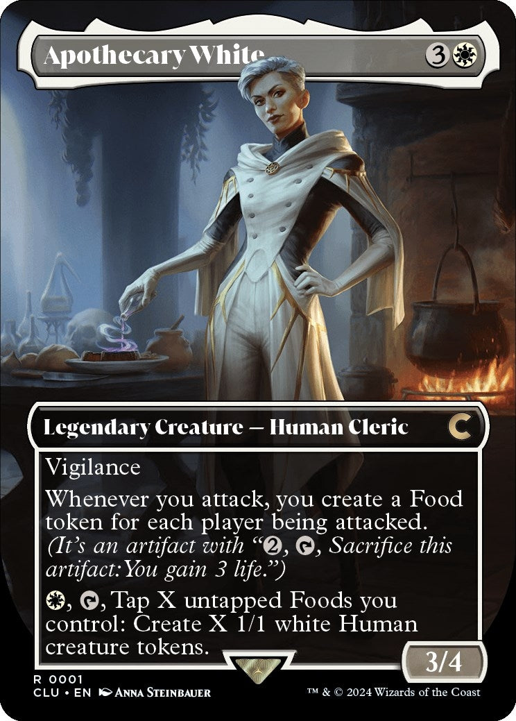 Apothecary White (Borderless) (1) [CLU] - MTG Single