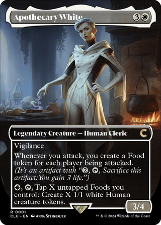 Apothecary White (Borderless) (1) [CLU] - MTG Single