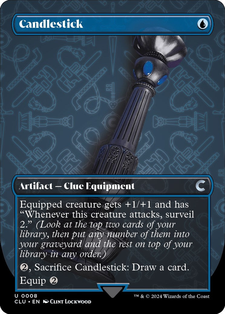 Candlestick (Borderless) (8) [CLU] - MTG Single