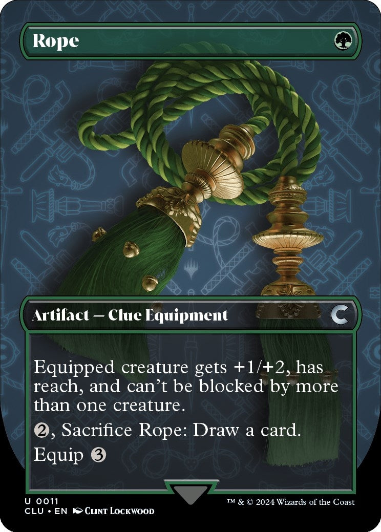 Rope (Borderless) (11) [CLU] - MTG Single