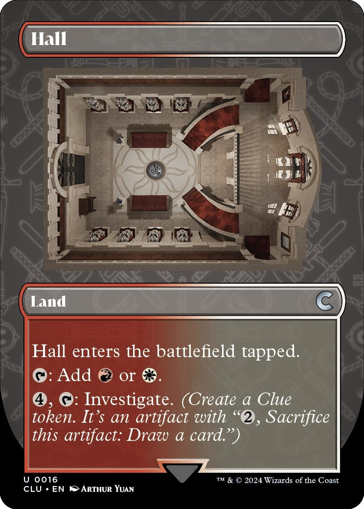 Hall (Borderless) (16) [CLU] - MTG Single