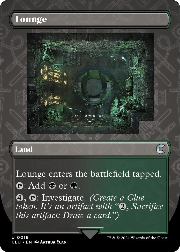 Lounge (Borderless) (19) [CLU] - MTG Single