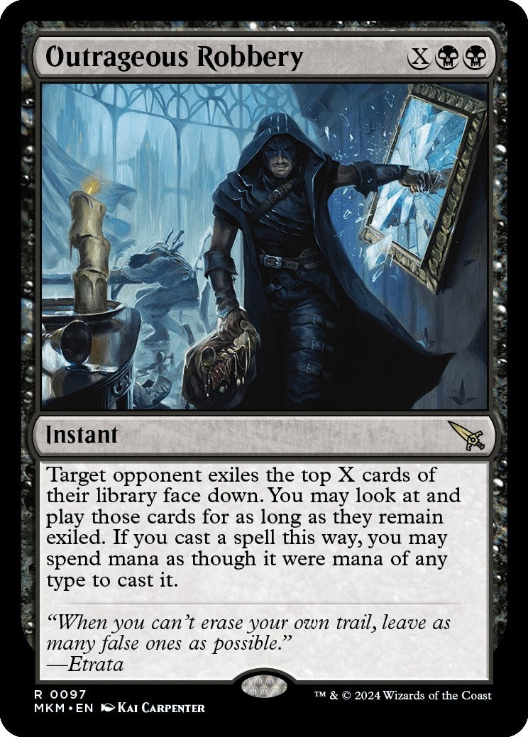 Outrageous Robbery (97) [MKM] - MTG Single