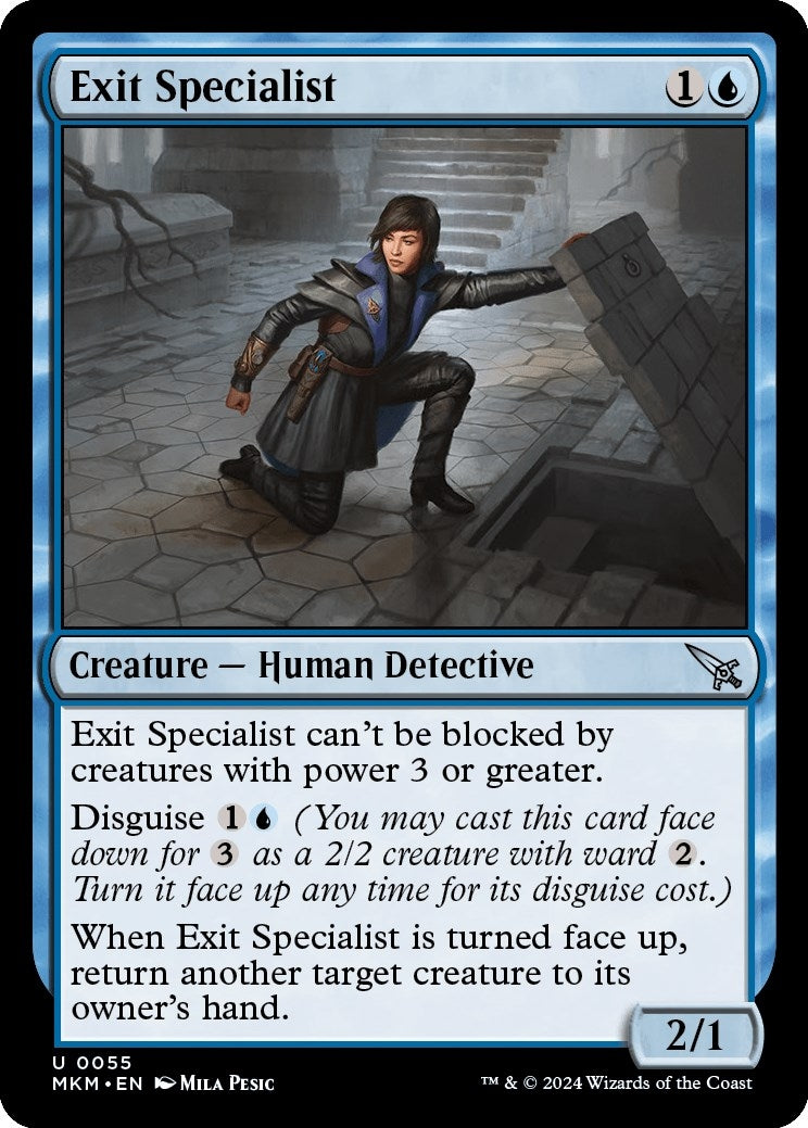 Exit Specialist (55) [MKM] - MTG Single