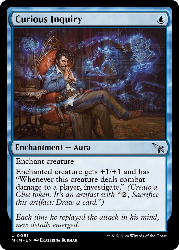 Curious Inquiry (51) [MKM] - MTG Single