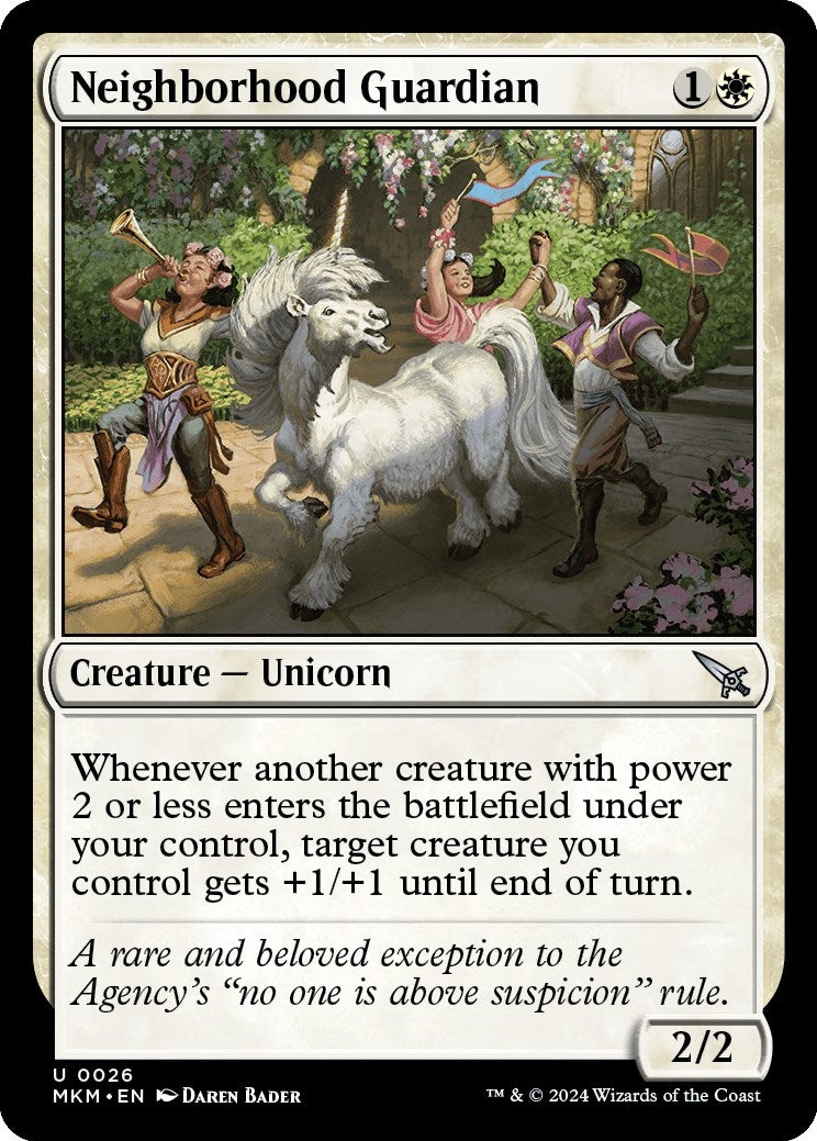 Neighborhood Guardian (26) [MKM] - MTG Single