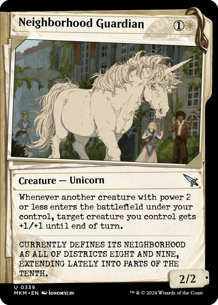 Neighborhood Guardian (Showcase) (339) [MKM] - MTG Single