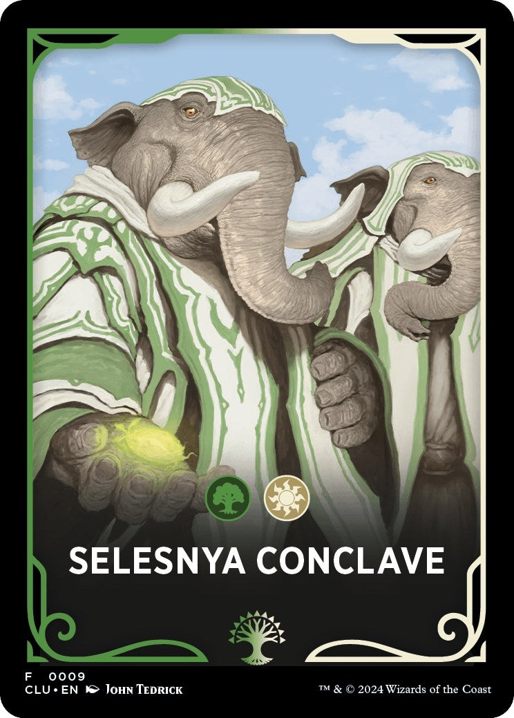 Selesnya Conclave Theme Card (0) [CLU] - MTG Single