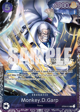Monkey.D.Garp (Treasure Cup) (6012) (OP-PR) - One Piece Card Game Single