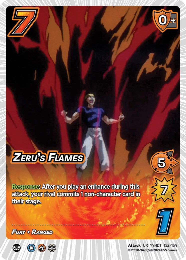 Zeru’s Flames (152) [YDT] - UniVersus Single