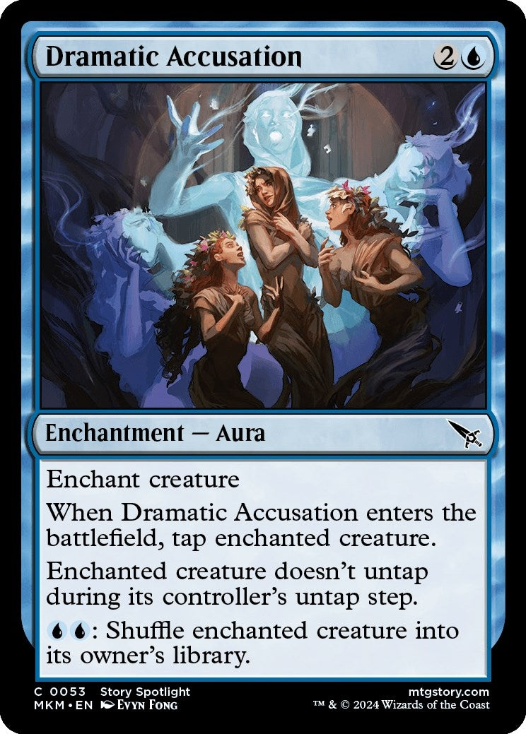 Dramatic Accusation (53) [MKM] - MTG Single