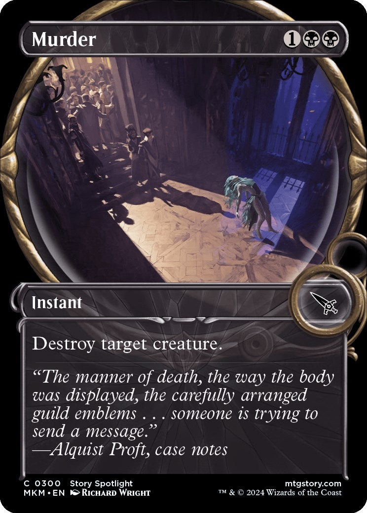 Murder (Showcase) (300) [MKM] - MTG Single