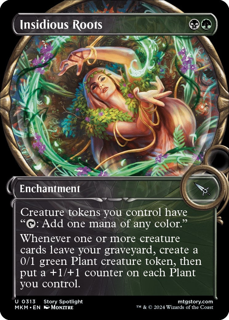 Insidious Roots (Showcase) (313) [MKM] - MTG Single