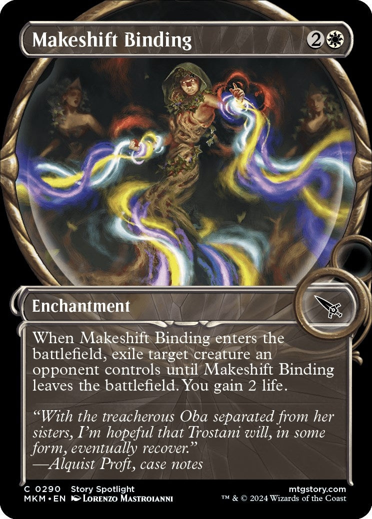 Makeshift Binding (Showcase) (290) [MKM] - MTG Single