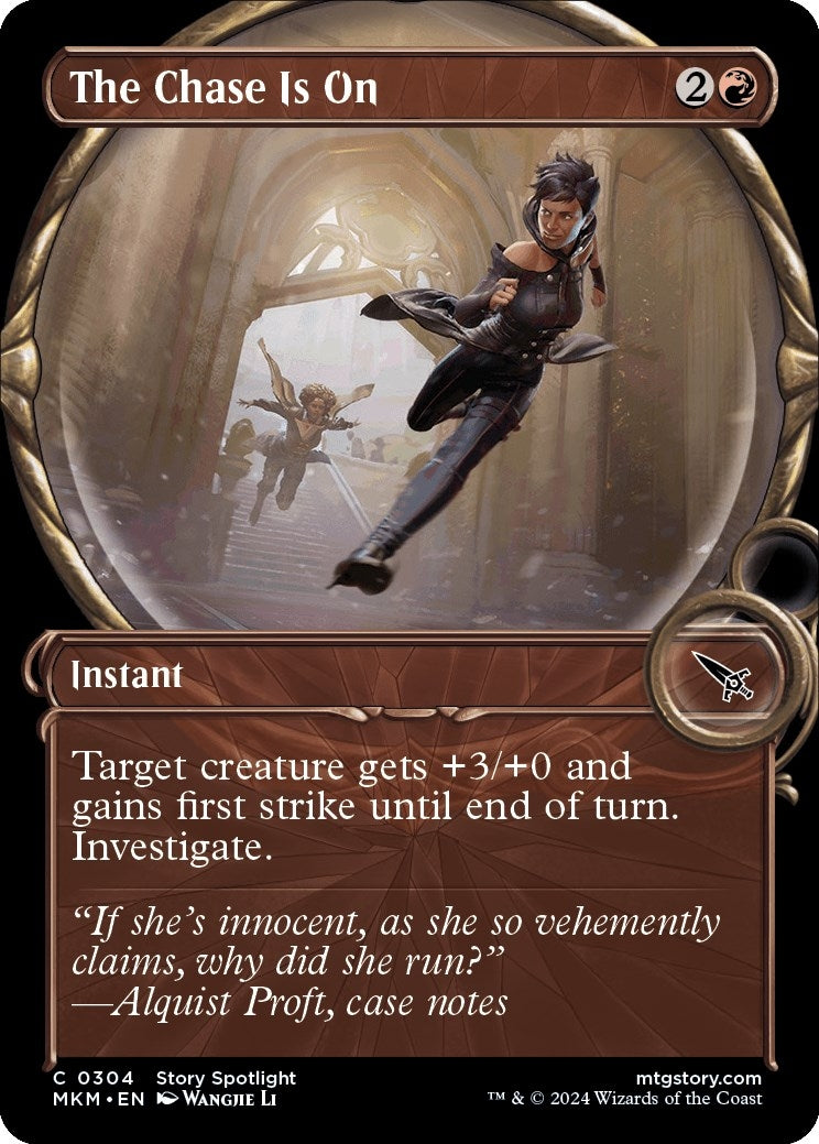 The Chase Is On (Showcase) (304) [MKM] - MTG Single