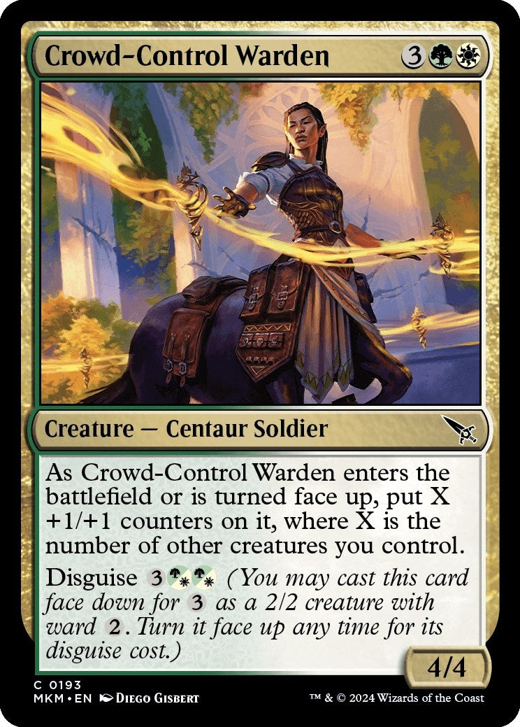 Crowd-Control Warden (193) [MKM] - MTG Single