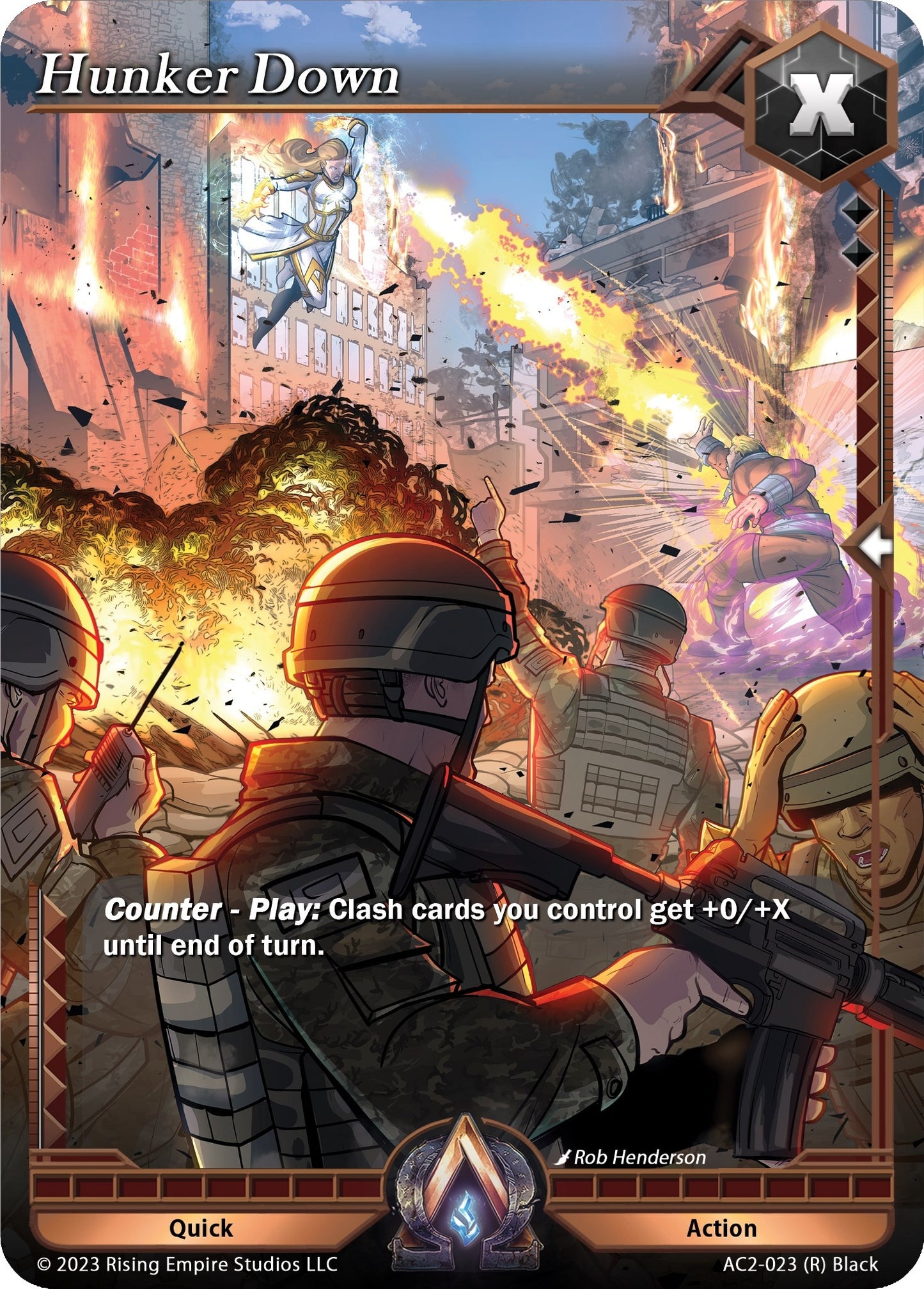 Hunker Down (2023) [AC2] - Alpha Clash Single
