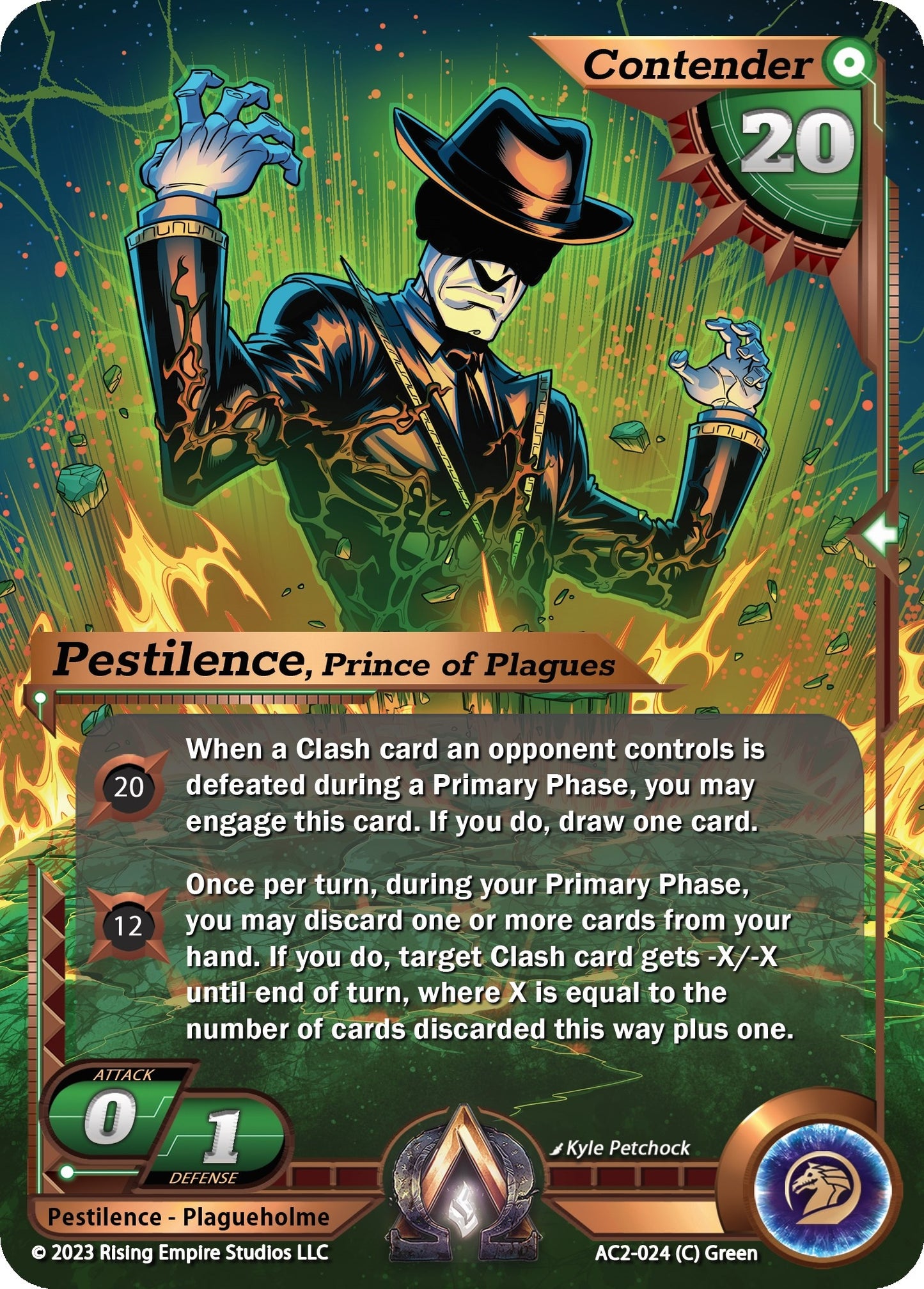 Pestilence Prince of Plagues (2024) [AC2] - Alpha Clash Single
