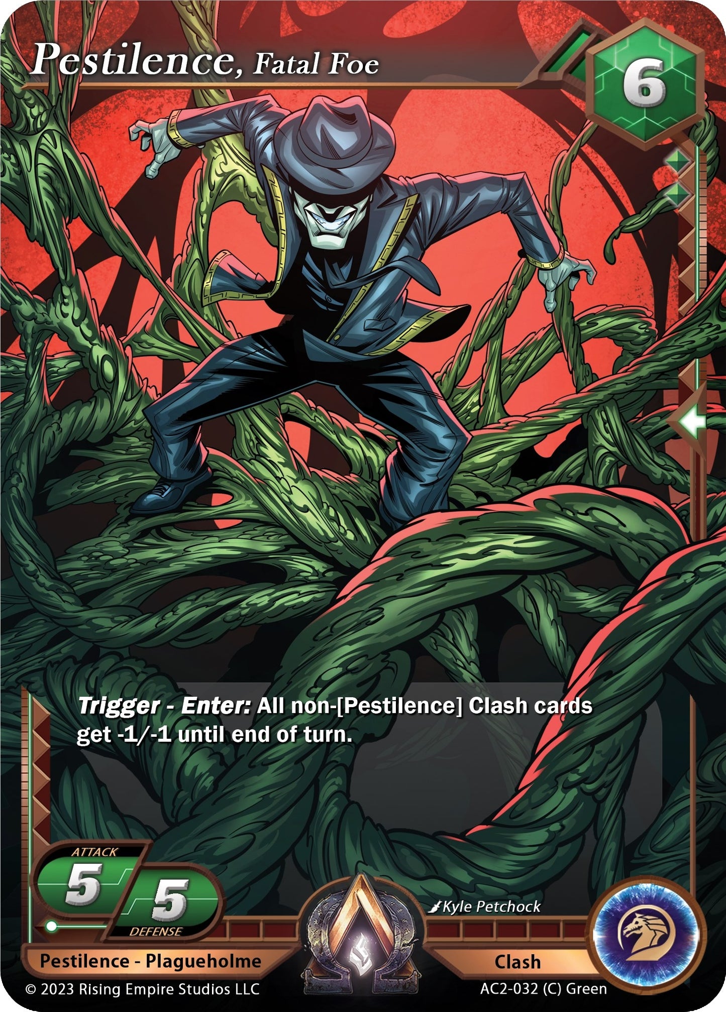 Pestilence Fatal Foe (2032) [AC2] - Alpha Clash Single