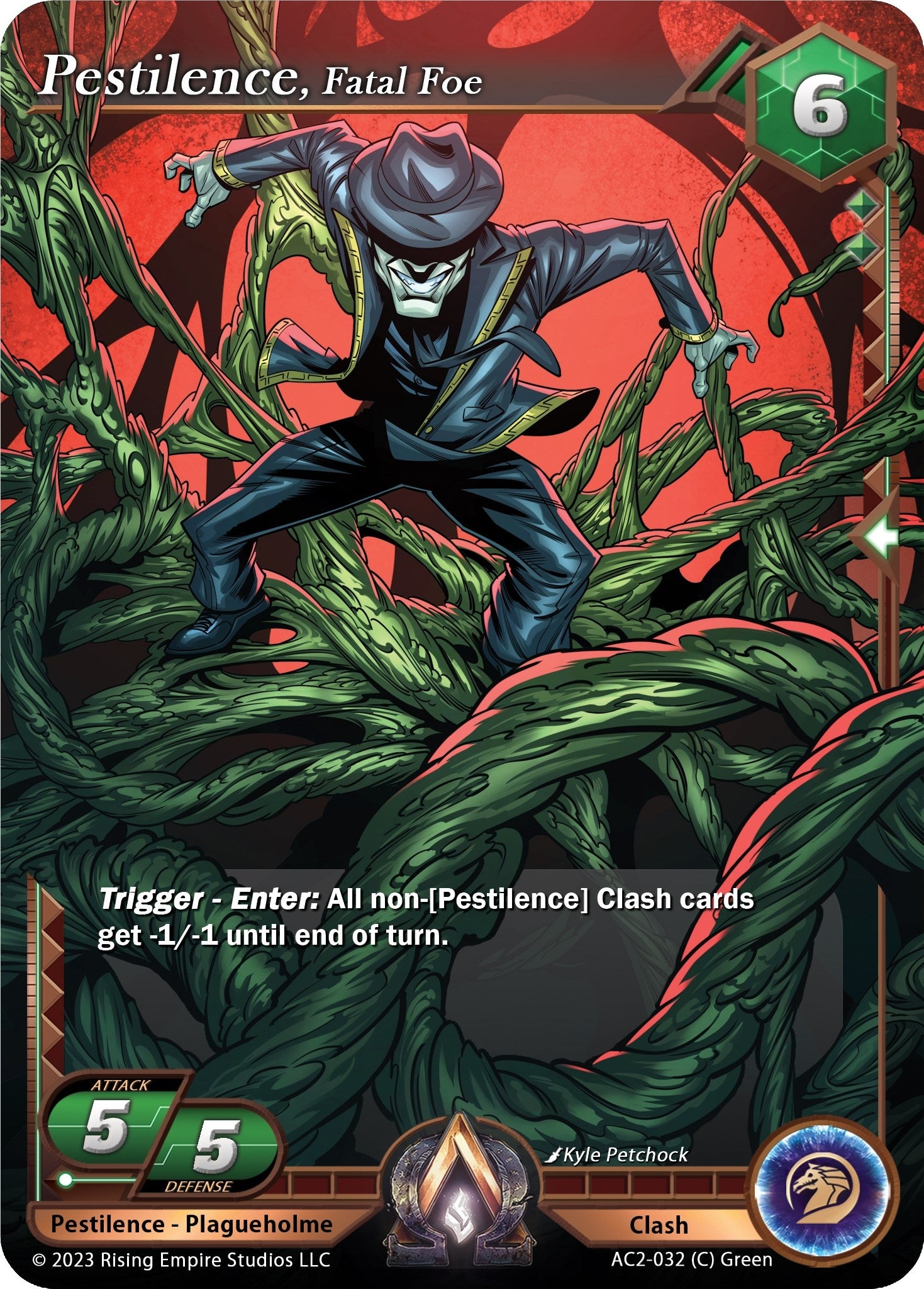 Pestilence Fatal Foe (2032) [AC2] - Alpha Clash Single