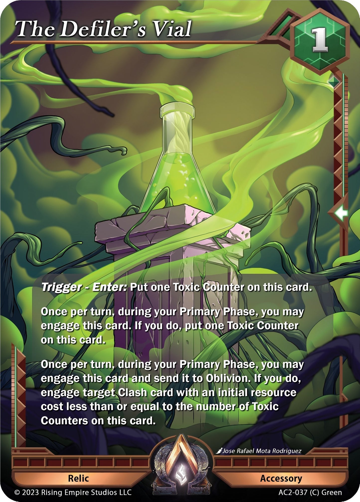 The Defiler’s Vial (2037) [AC2] - Alpha Clash Single