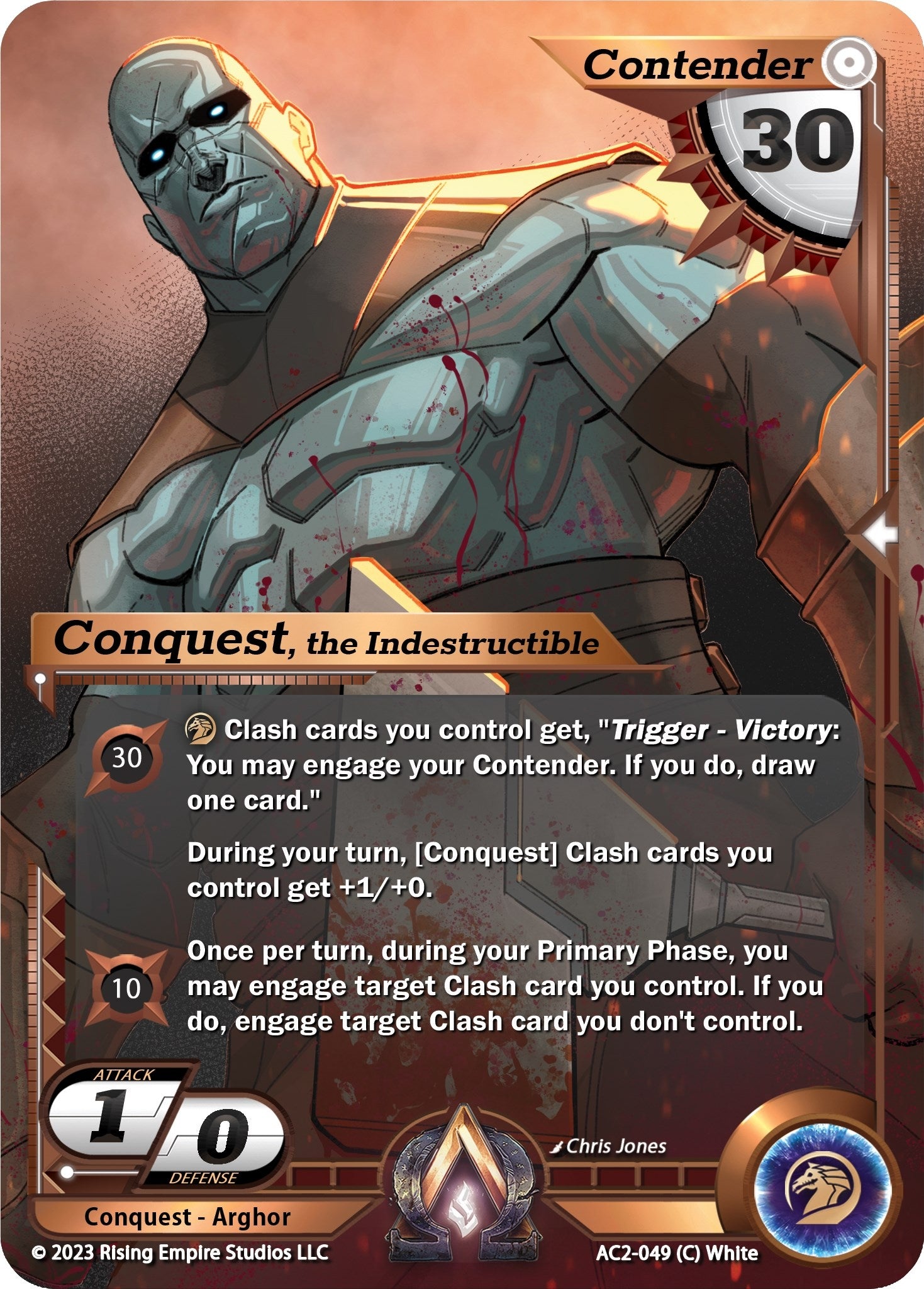 Conquest the Indestructible (2049) [AC2] - Alpha Clash Single