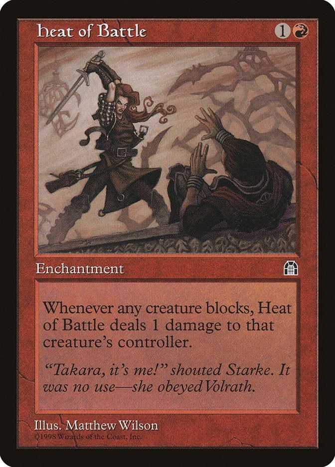 Heat of Battle [STH] - MTG Single